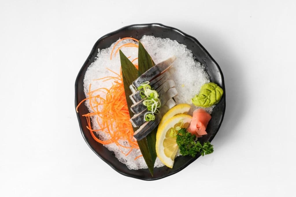 Saba Sashimi (5 pcs) / 醋渍鲐鱼生鱼