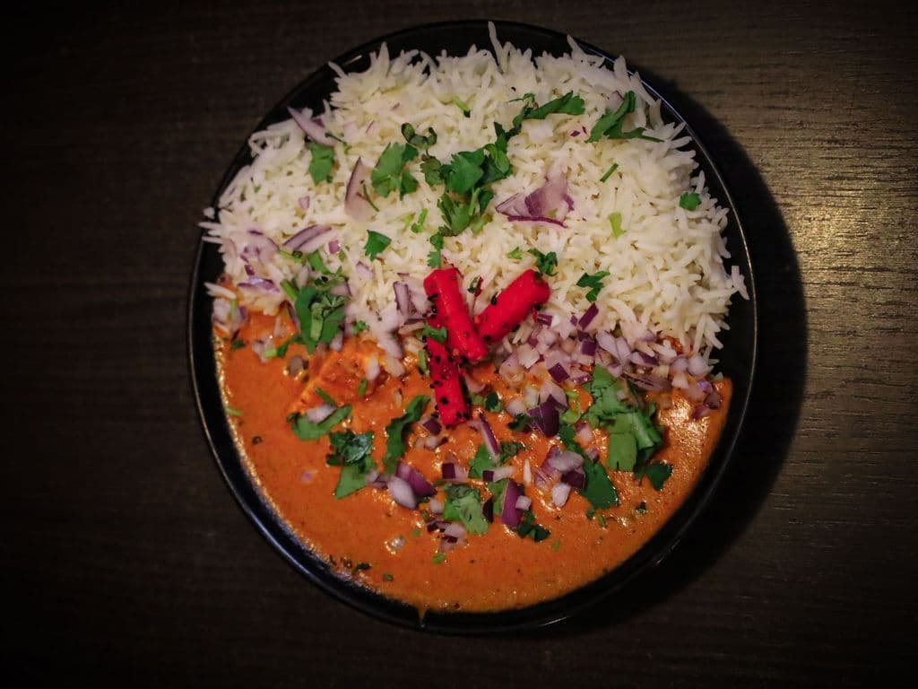 Any non veg curry with rice