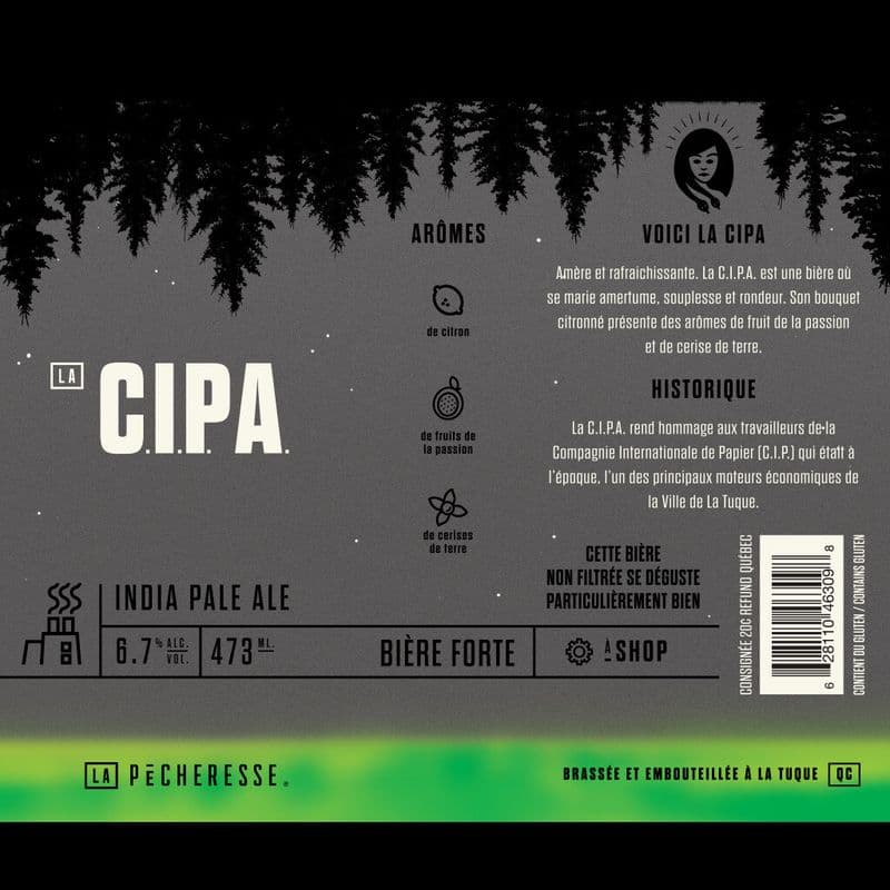 Bière la Pêcheresse India pale ale