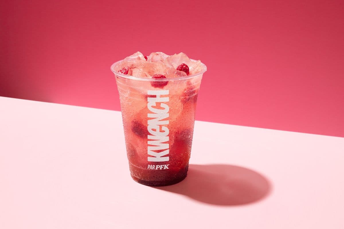 Limonade pétillante à la framboise / Sparkling Raspberry Lemonade