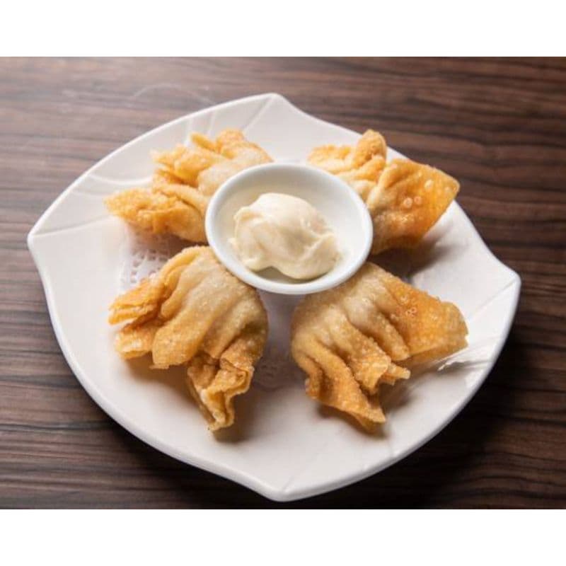 56. Crispy Shrimp Dumpling with Salad Dressing (4 pcs)