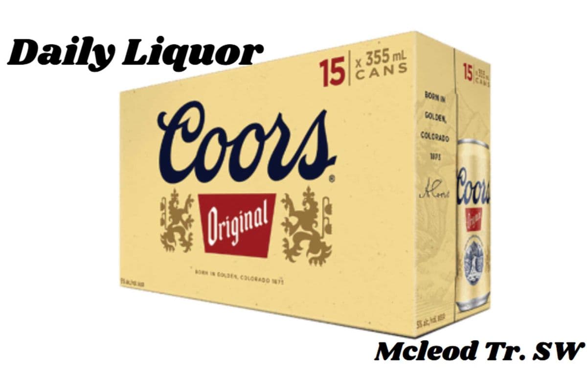 COORS ORIGINAL 15 CANS (1 x 15CANS)