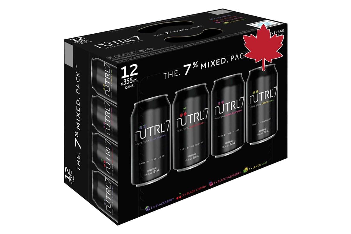 Nutrl 7% Mixed Pack (12 x 355 ml)