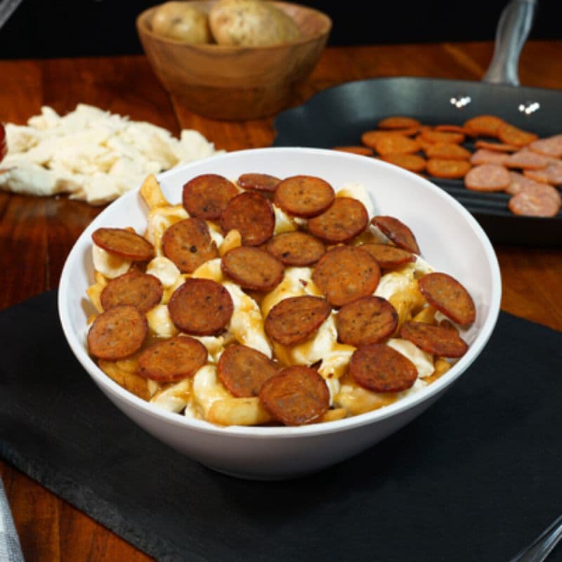 Moyenne poutine merguez / Moyenne poutine merguez