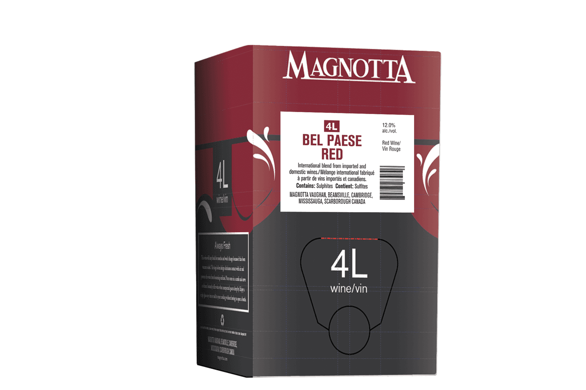 Bel Paese Red House (1 x 4 L Box)