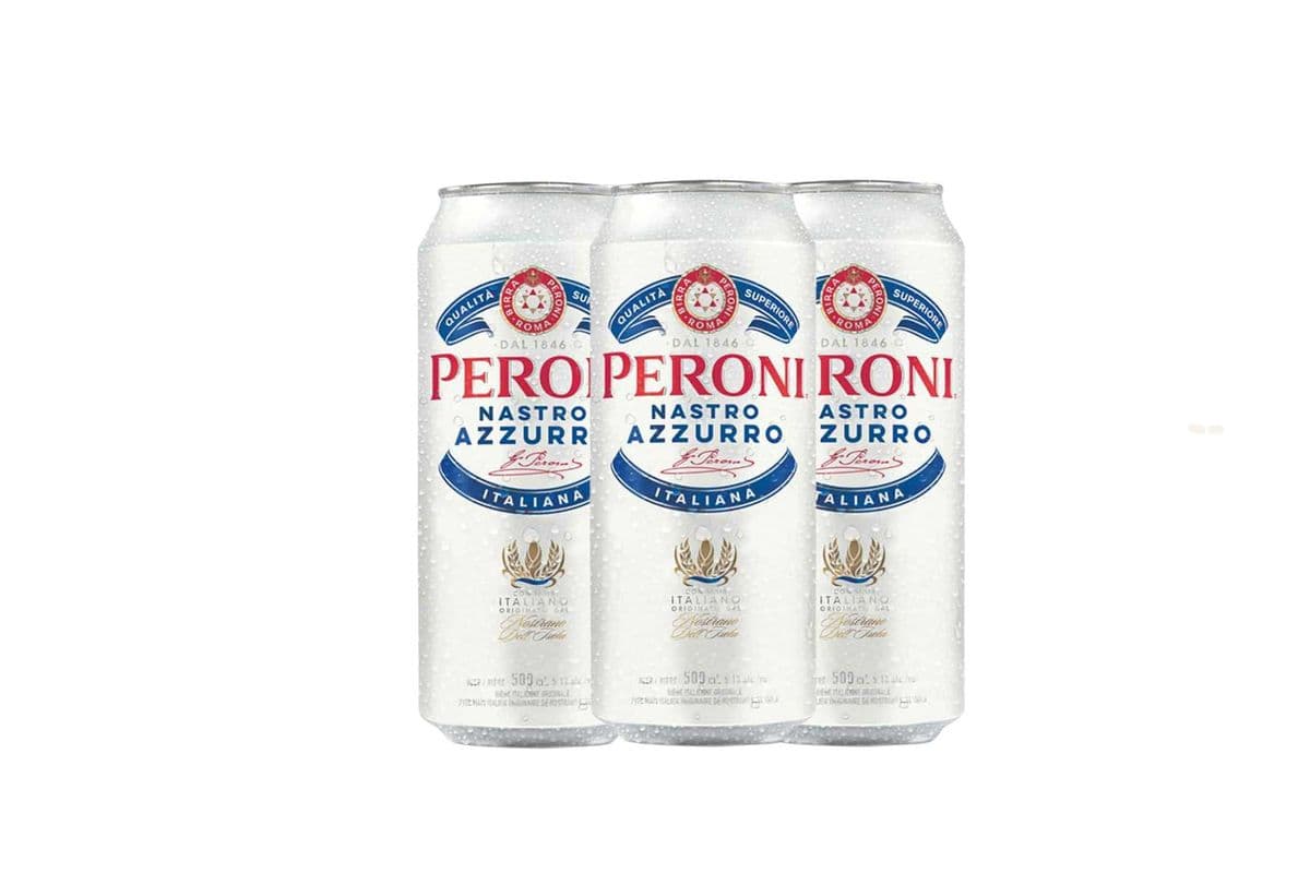 Peroni Nastro Azzurro (4 Cans) (1 x 4x500ML)