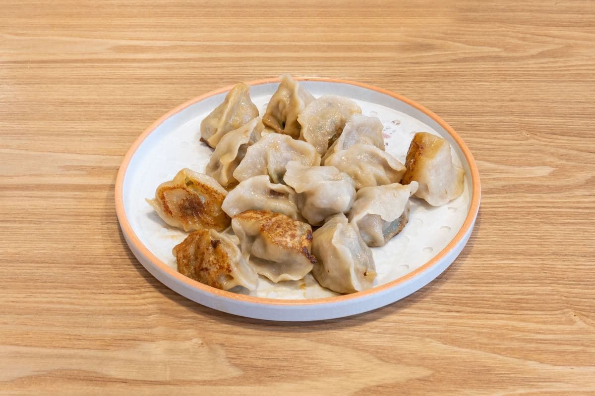 Pork, Chinese Chive, and Shrimp Dumpling