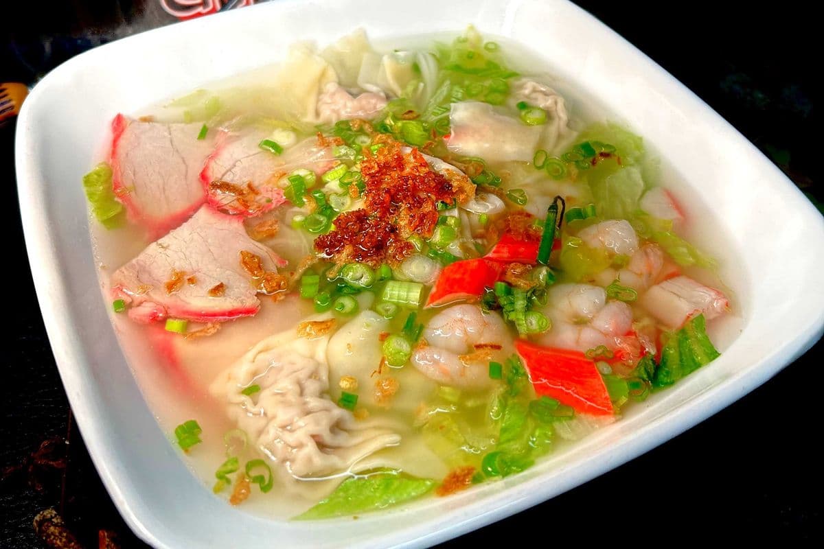 31. Shrimp, Crab, Pork, and Wonton Noodle Soup