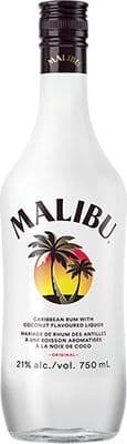 Malibu Coconut Rum, 750 ml