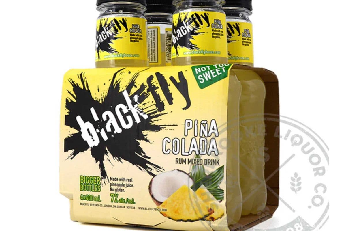 BLACK FLY RUM PINA COLADA 4BTLS (1 x 4*355ML)