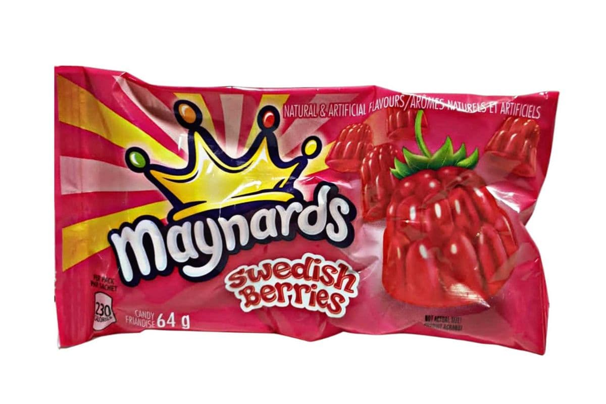 Maynards Swedish Berries (64 Grams)