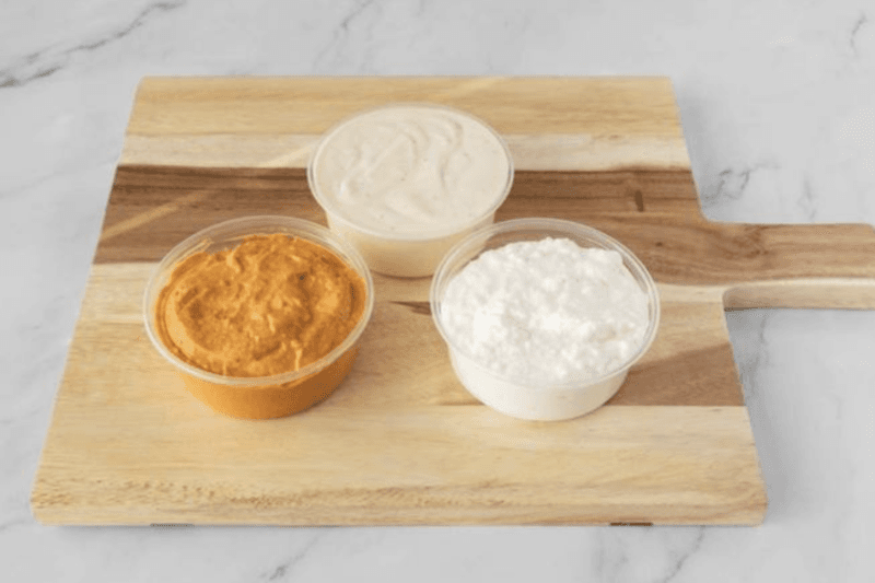 Extra mini sauces