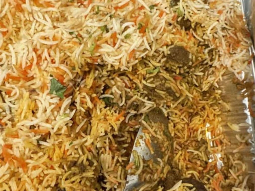 Ghee Roast Kaju Mutton Biryani
