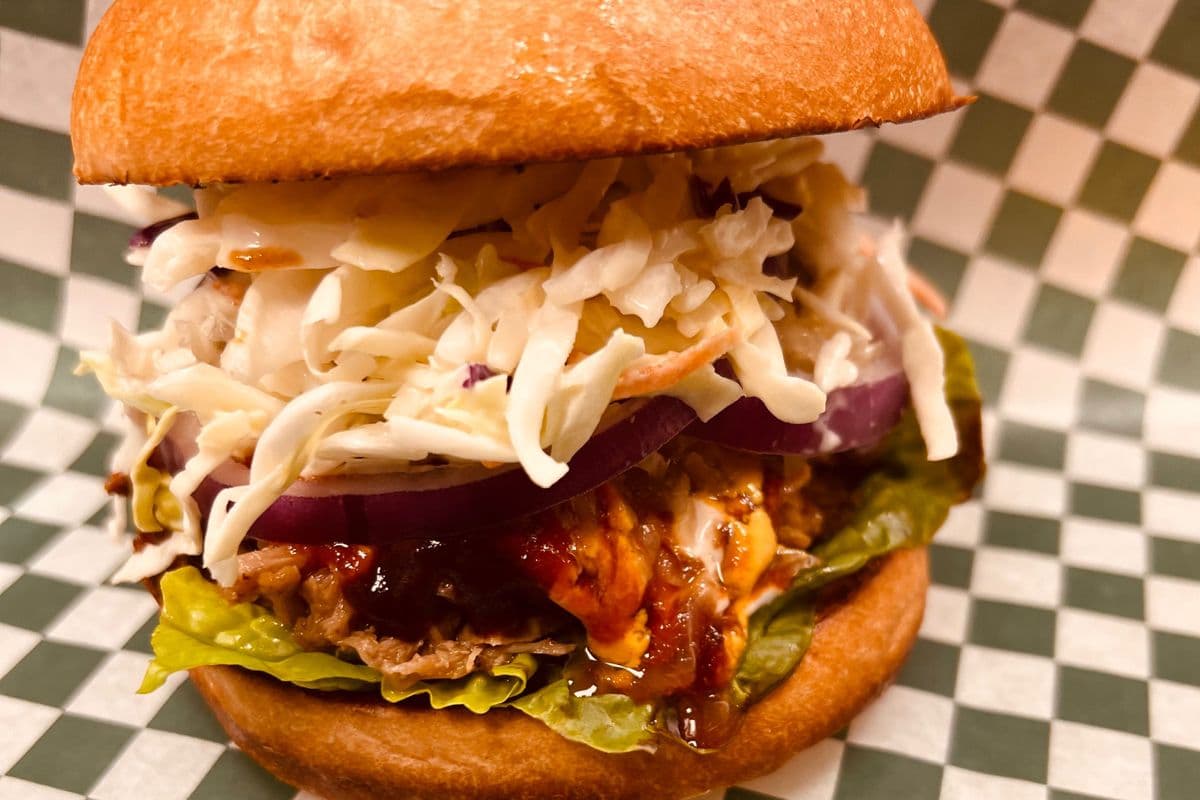 Smoked Pulled Pork Sandwich