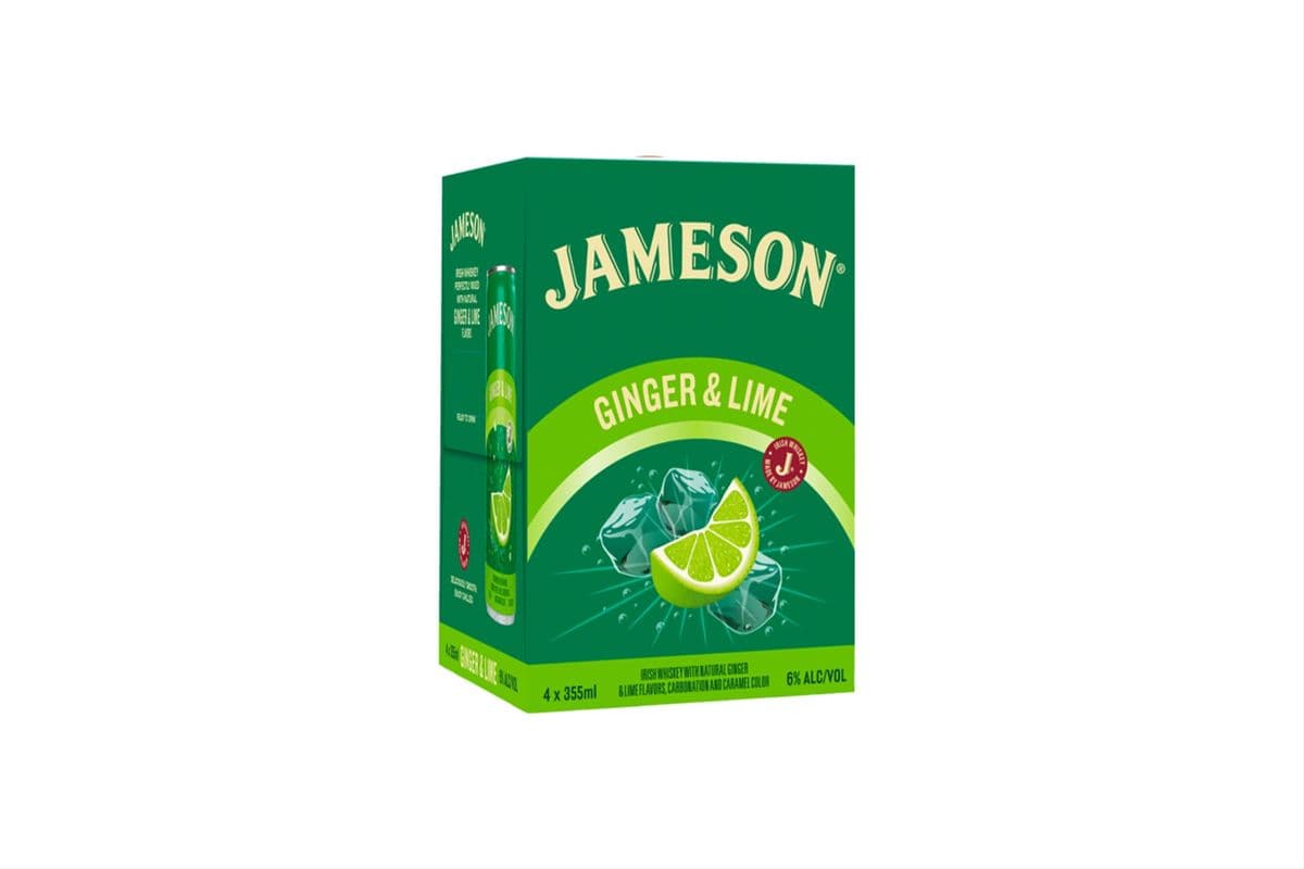 Jameson Ginger and Lime (4 x 355mL)