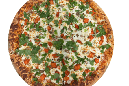 Spicy Tandoori Chicken Jealous Signature Pizza