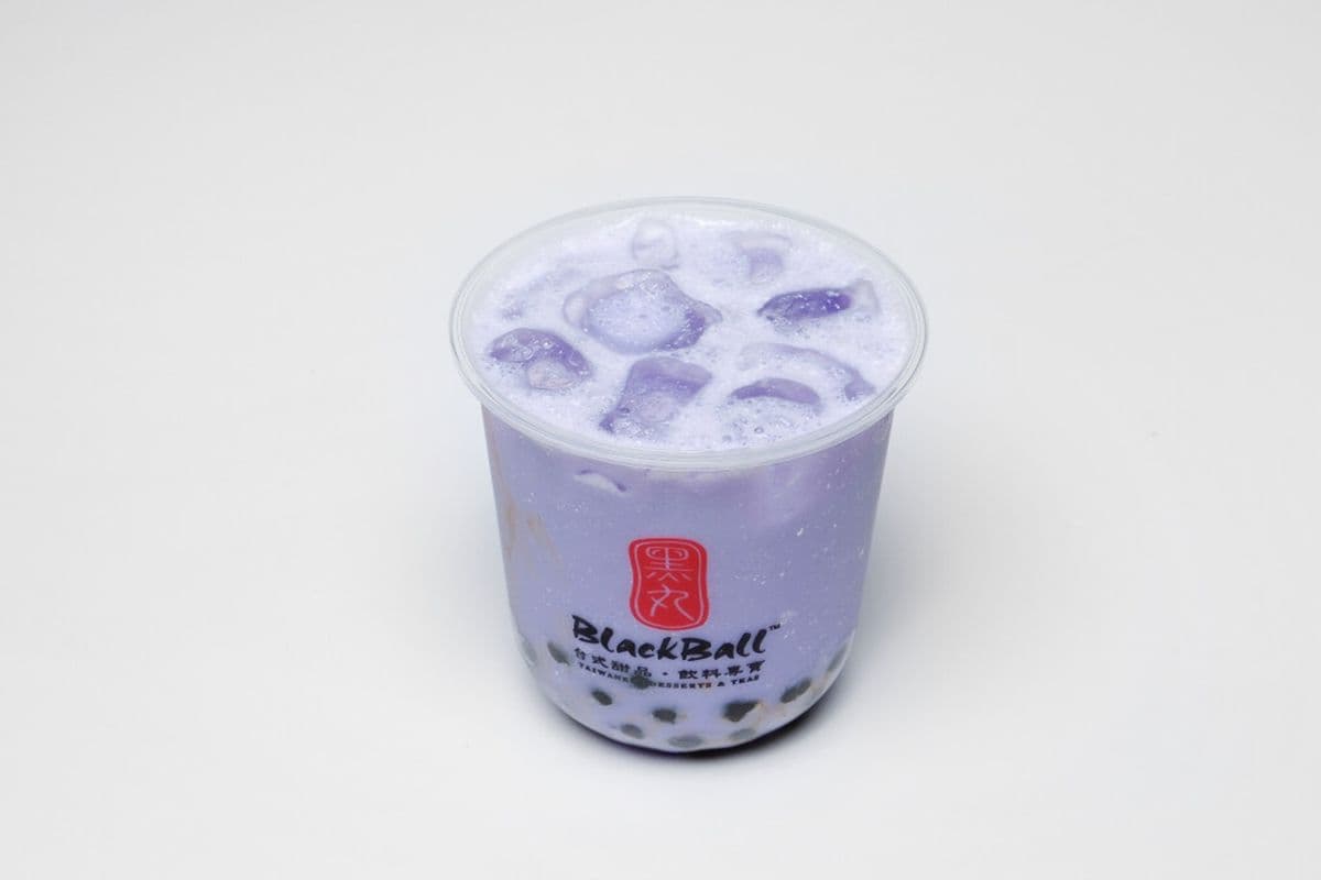 Taro Milk Tea with Pearls 芋香珍珠奶茶