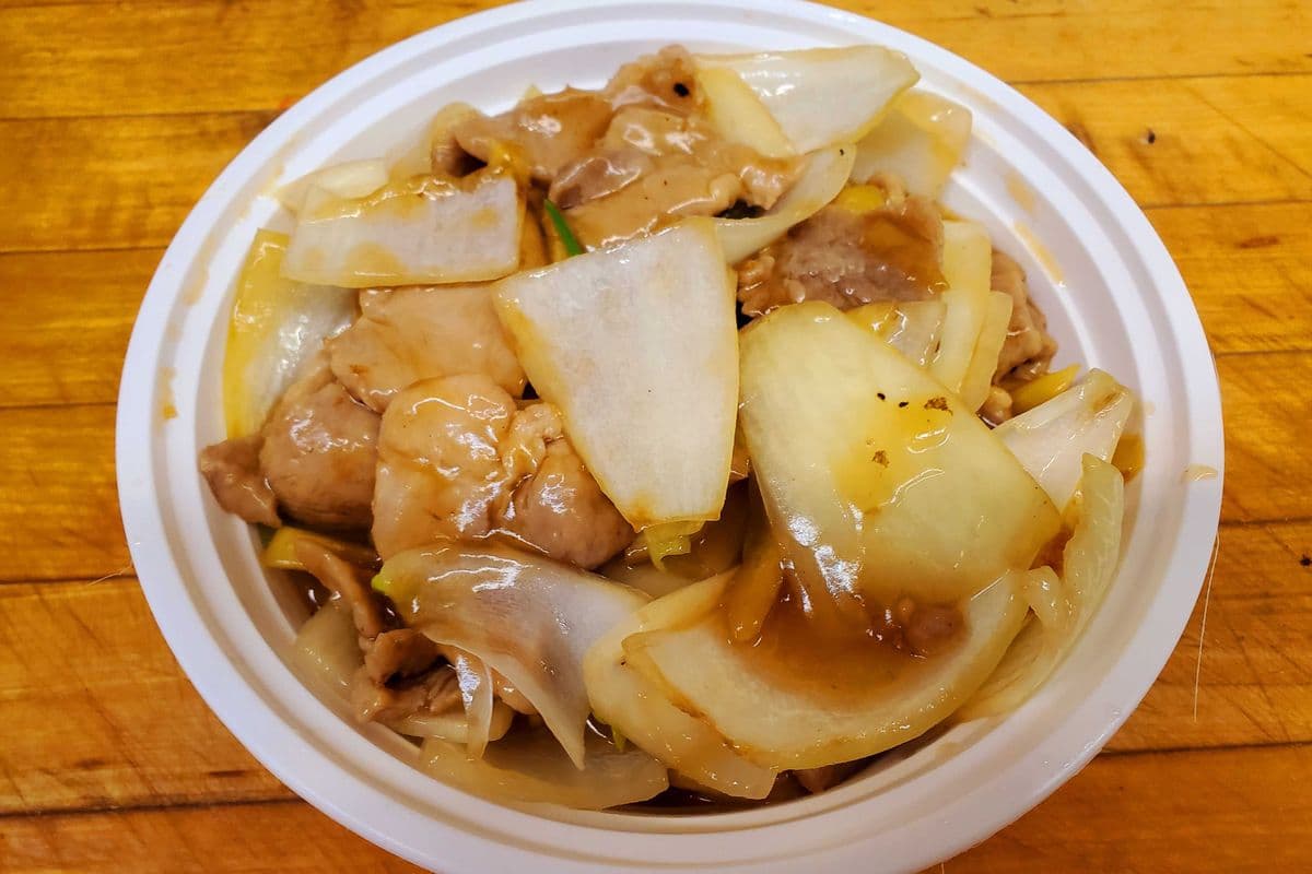 82. Ginger Pork with Green Onion