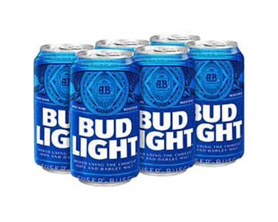 Bud Light Pale Lager, 6 x 355 ml