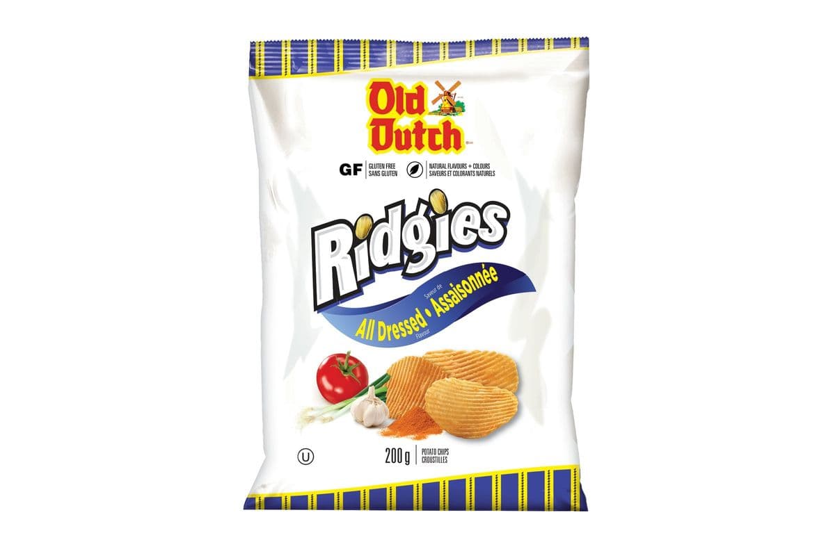 Old Dutch Ridgies All Dressed (200g) 77331
