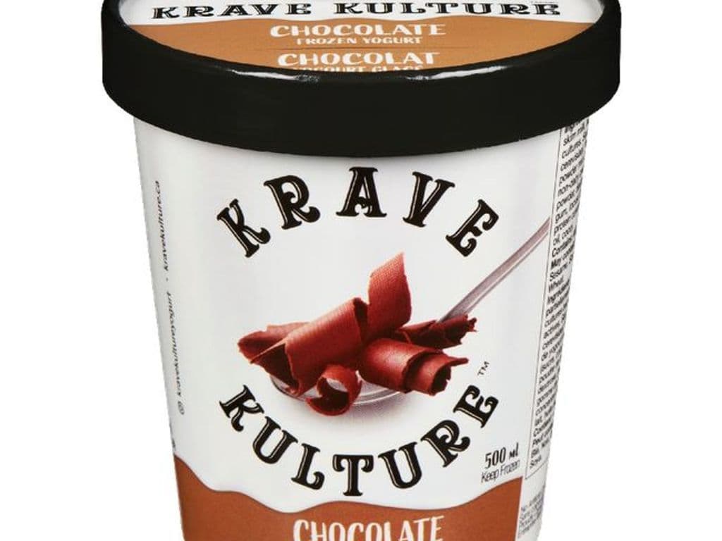 LOCAL KRAVE KULTURE FROZEN YOGURT CHOCOLATE 500ML (LOCAL BC)