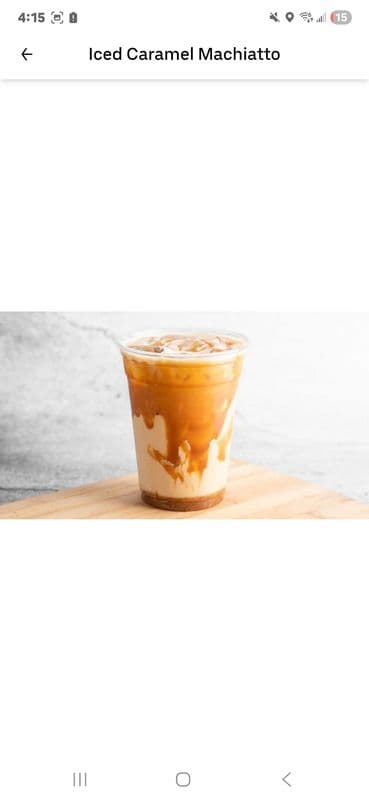 Iced Caramel Machiatto