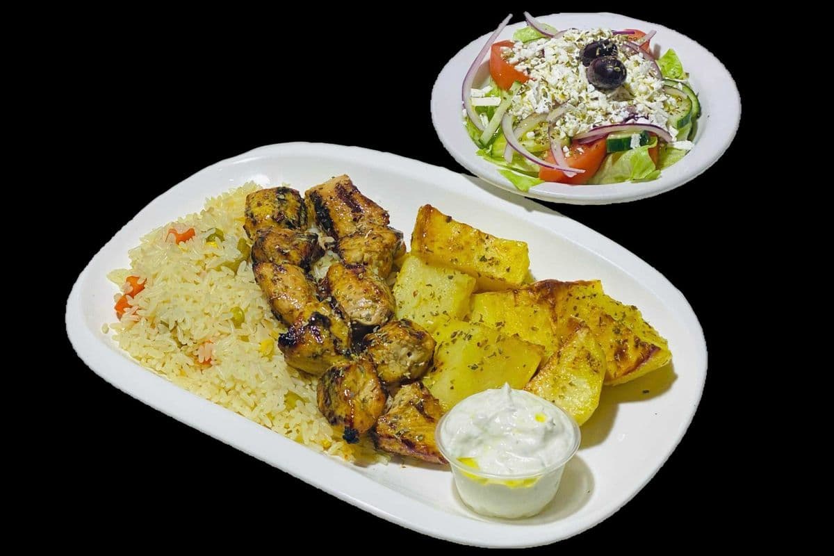 Pork Souvlaki (2 pcs)