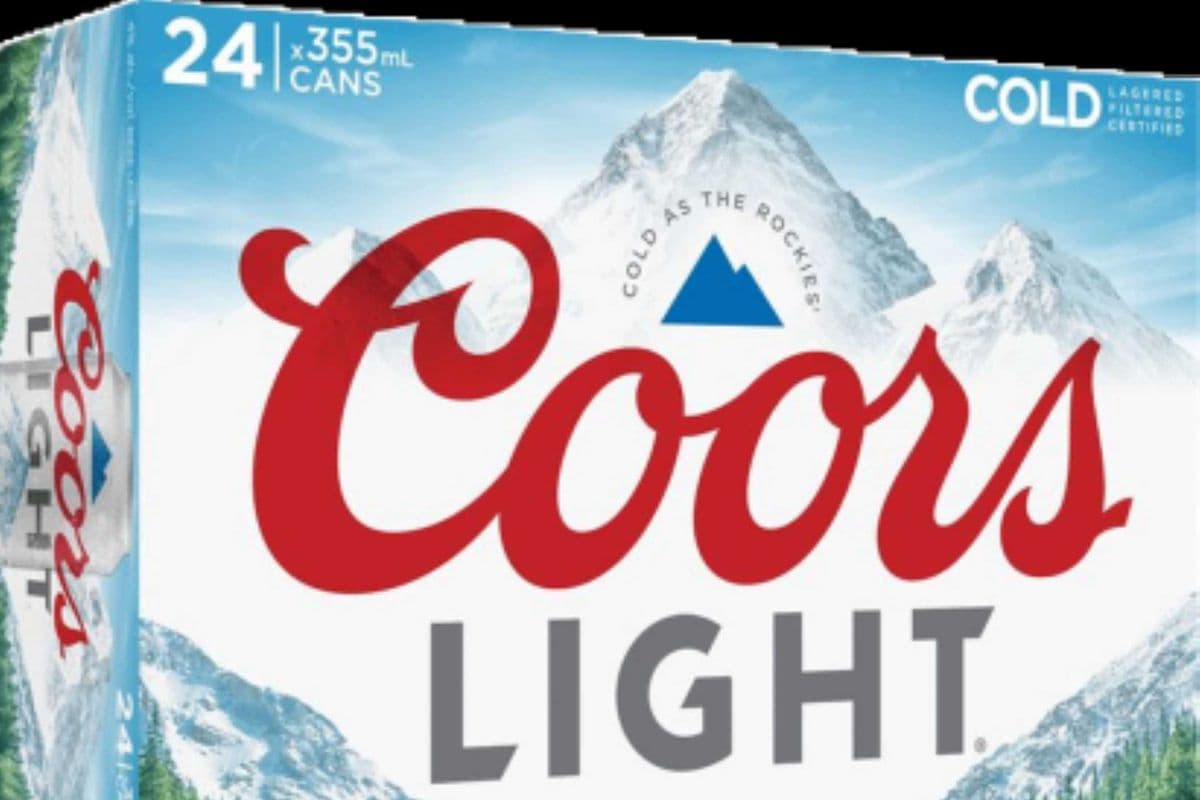 24C Coors Light (24 x 355 ml Cans)