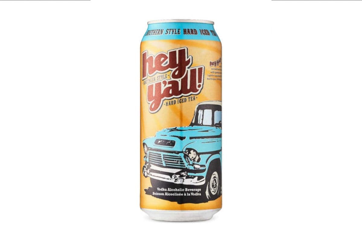 Hey Y'all Original Hard Iced Tea (1 x 473 ml)