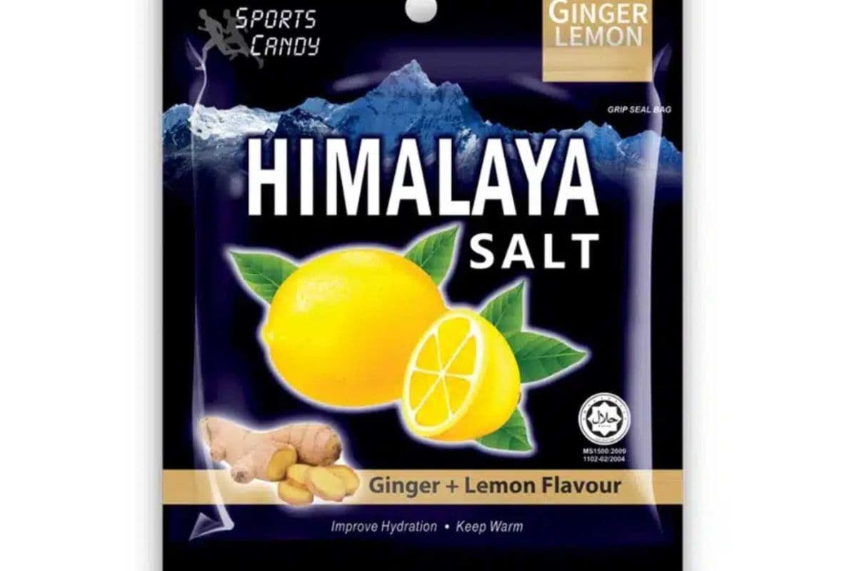 Himalaya Salt - Ginger + Lemon Flavour