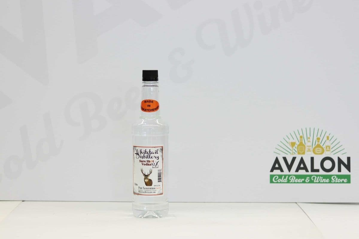 Whitetail Sure Shot Vodka 750ml Bottle (1 x 750ml)