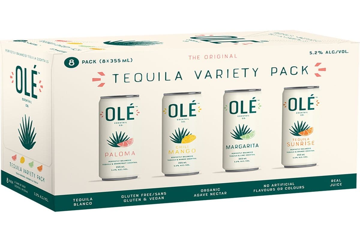 Olé Tequila Variety Pack (8 cans) (8 x 355ml)