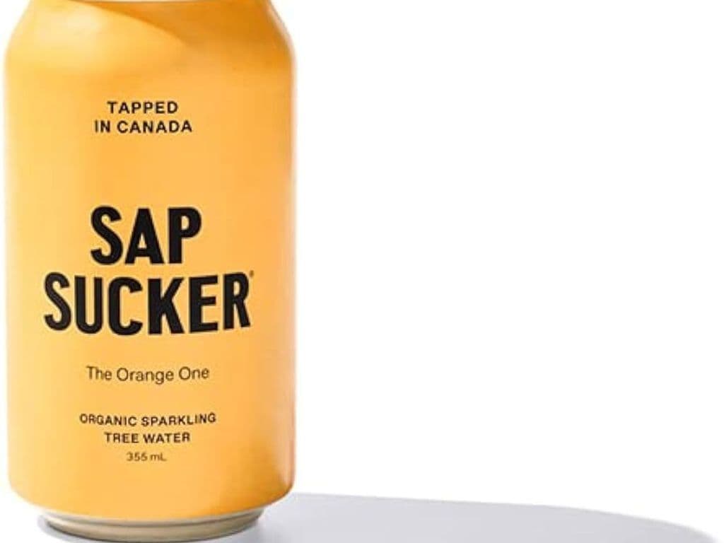 SAP SUCKER THE ORANGE ONE SPARKLING WATER 355ML (CANADA)