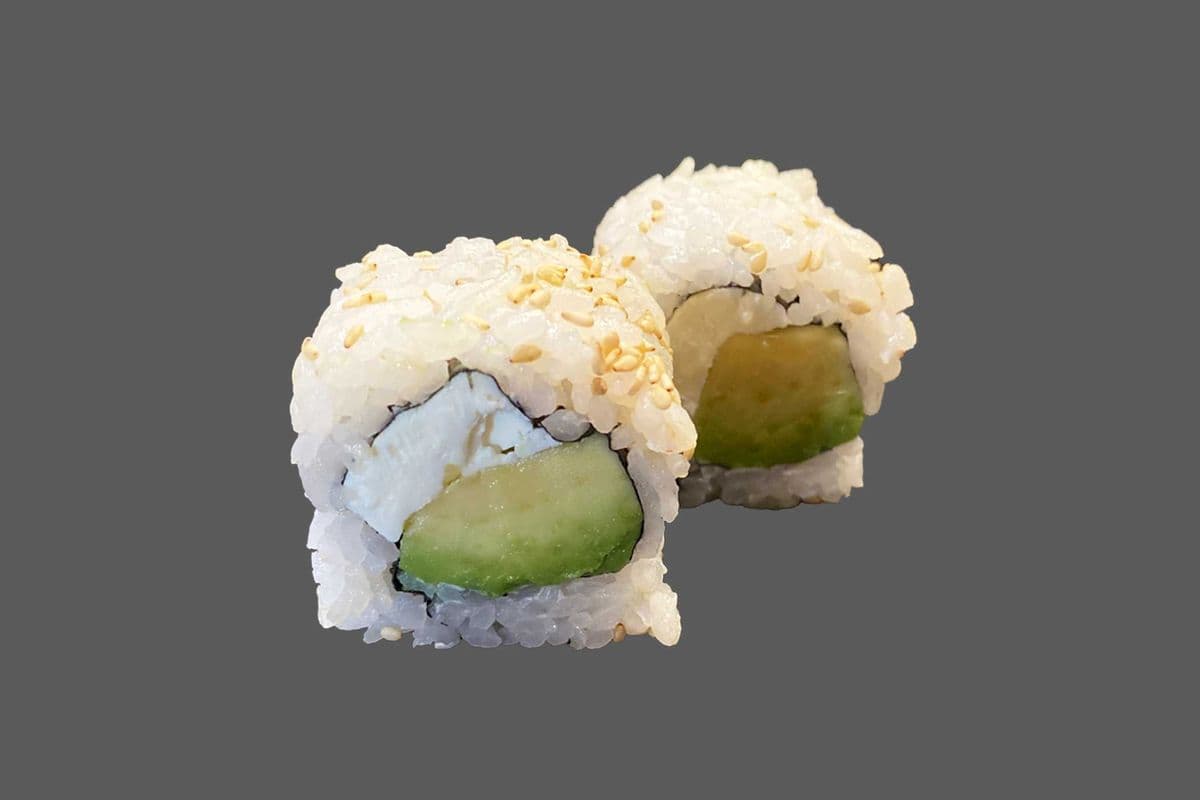 M6. Avocado and Cream Cheese Maki Roll (6 pcs)