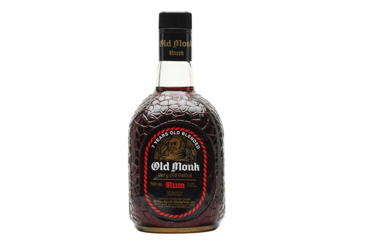 Old Monk Rum - 7 Year Old Blended (1 x 750 ml)