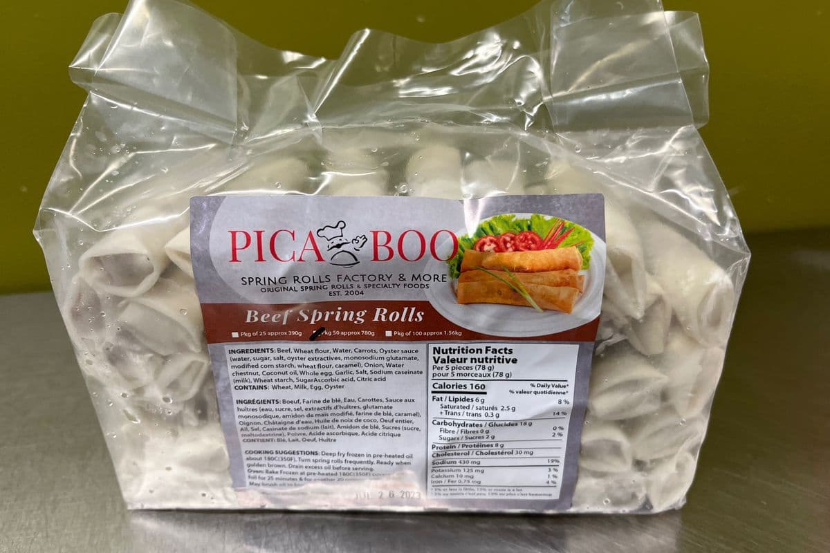 BEEF SPRING ROLLS (25 pcs)