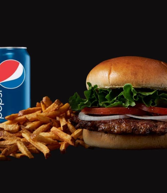 IMPOSSIBLE BURGER COMBO CALS 890 - 1370