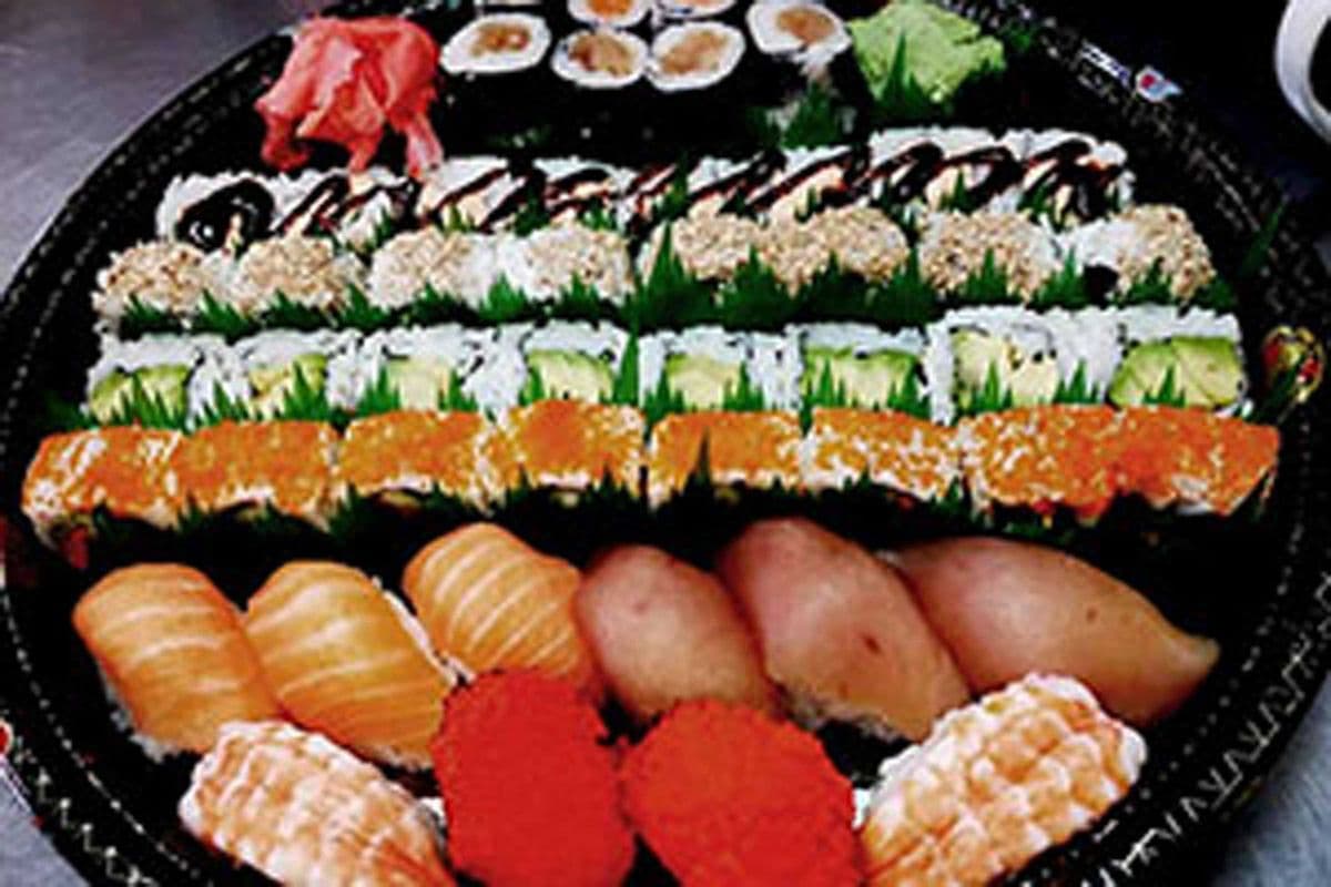 Maki Roll Nigiri Tray 2 (58 pcs Cooked and Raw)