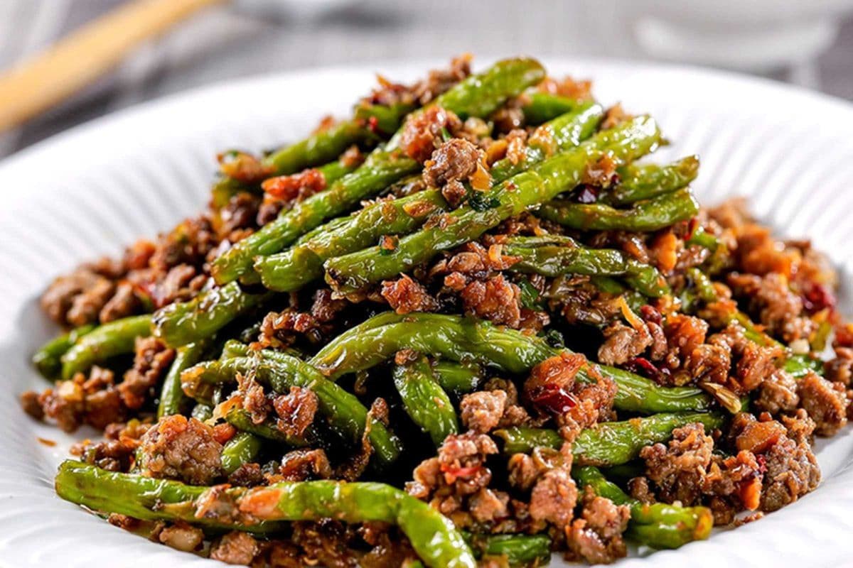 Dry Fried String Beans (干煸四季豆)