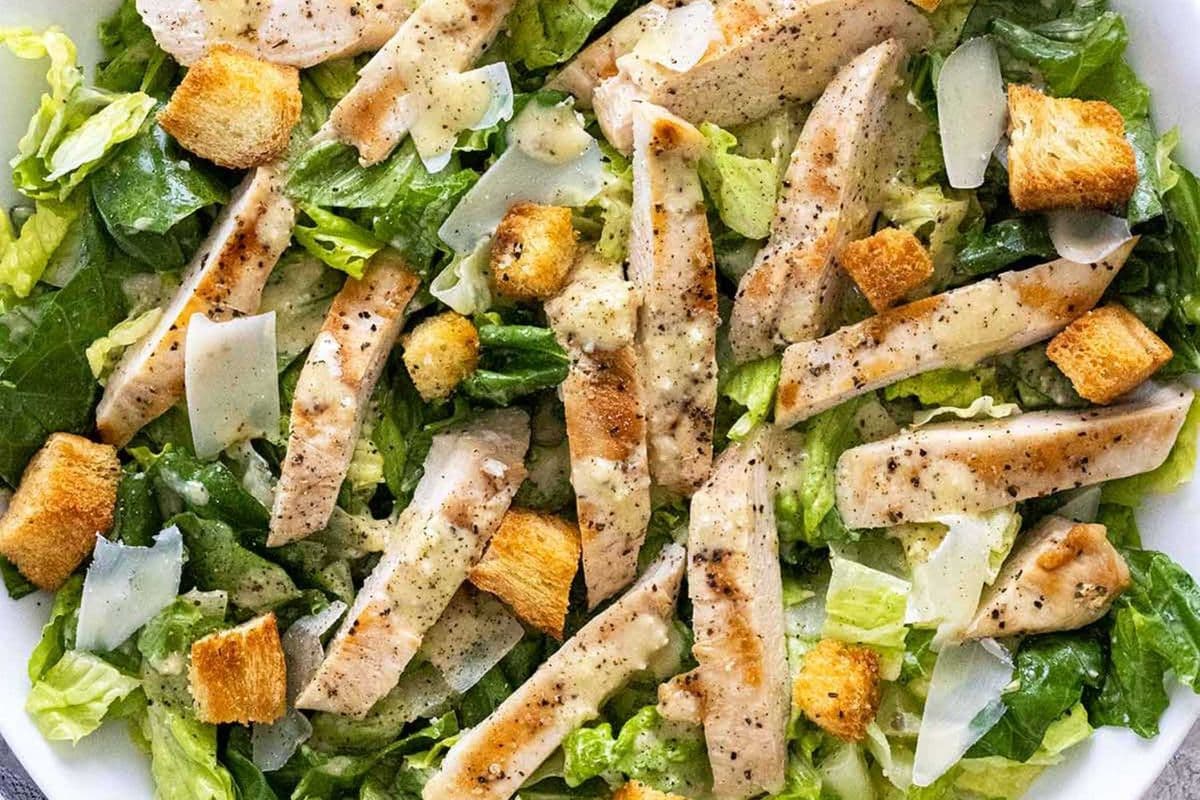 Cajun Chicken Caesar Salad