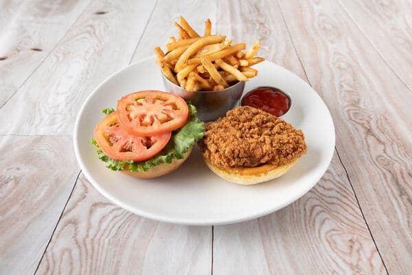 CRUNCHY CHICKEN BURGER