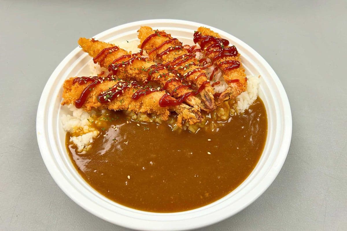 Shrimp Katsu Curry Rice Bowl