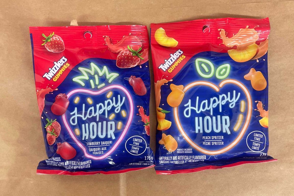 Twizzler Gummies - Happy Hour Peach Spritzer (175g Bag)