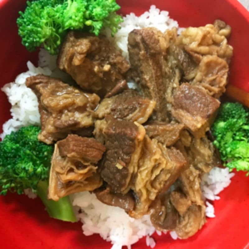 D1. Rice with Beef Brisket