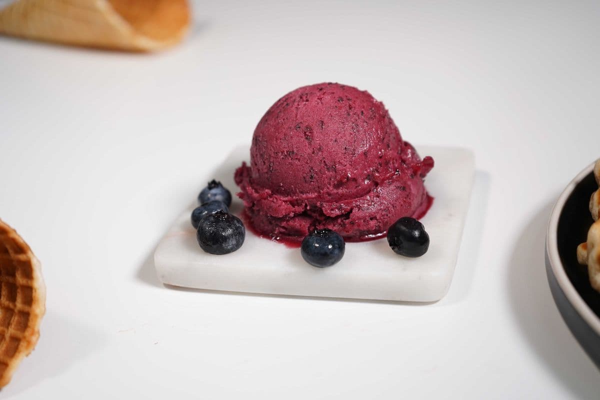 Pot 1060 ml crème glacce - Bleuets / Bowl 1060 ml ice cream - Blueberry