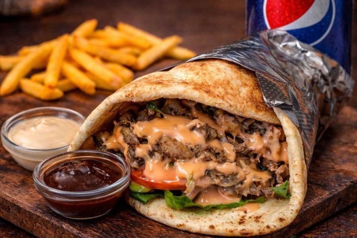 Diplo Pita Boeuf ( Halal ) / Beef ( Halal ) ( Trio ) (Moyen / Medium)