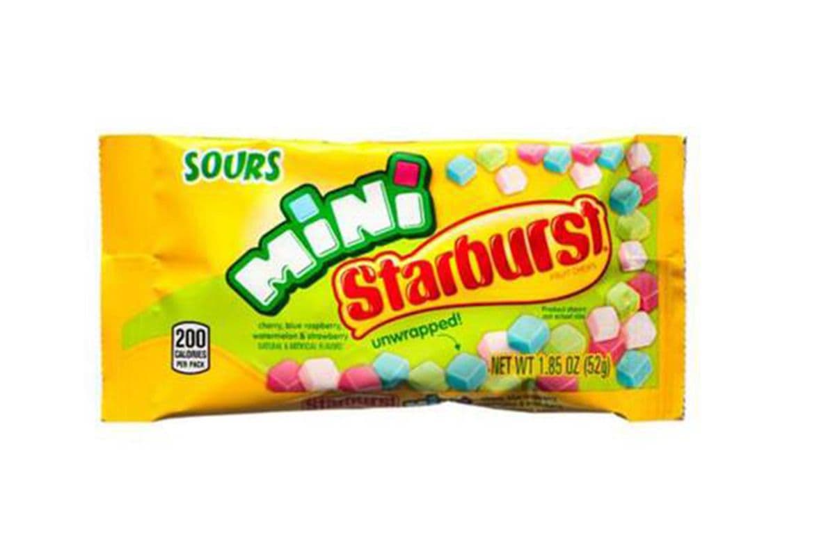 Starburst Mini Sours 52g