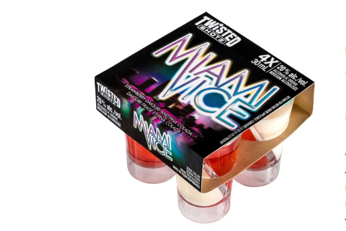 MIAMI VICE (TWISTED SHOTZ) (4 x 30ML)