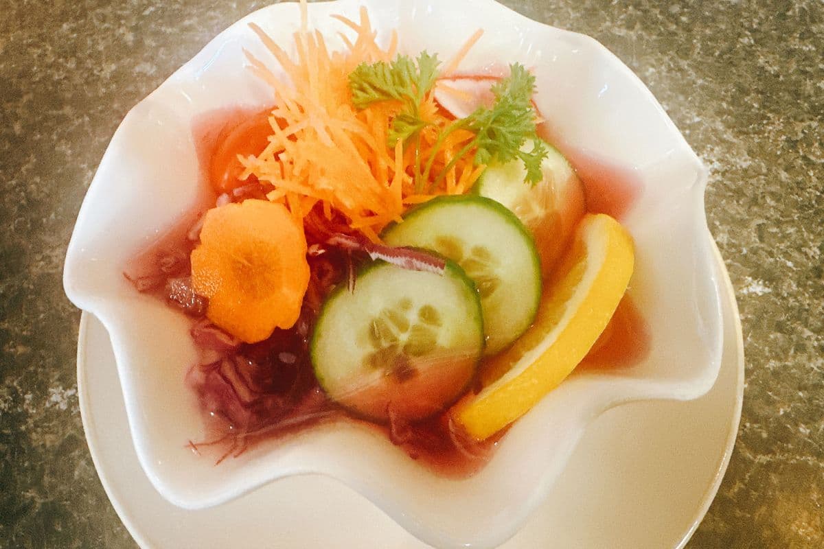 Vegetable Sunomono