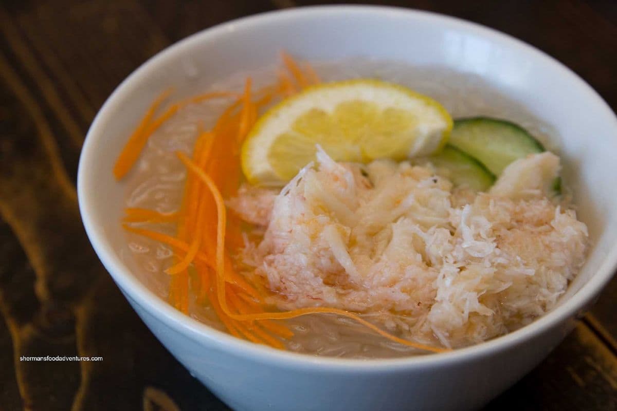 Crab Sunomono